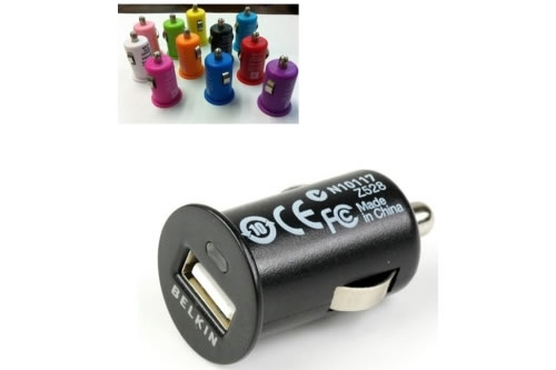 Single USB Car Charger for Mobile Phone